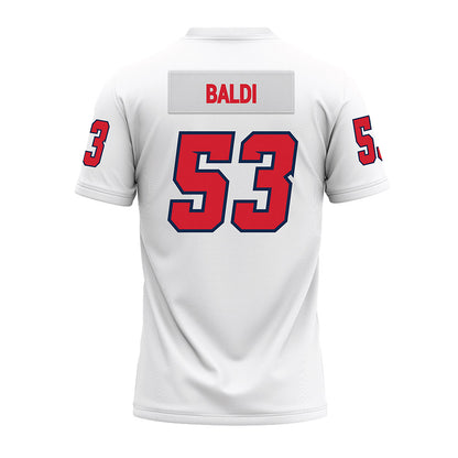 Fresno State - NCAA Football : Jack Baldi - White Premium Football Jersey-1