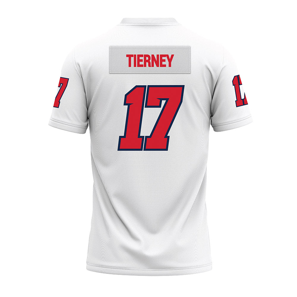 Fresno State - NCAA Football : Ethan Tierney - White Premium Football Jersey-1