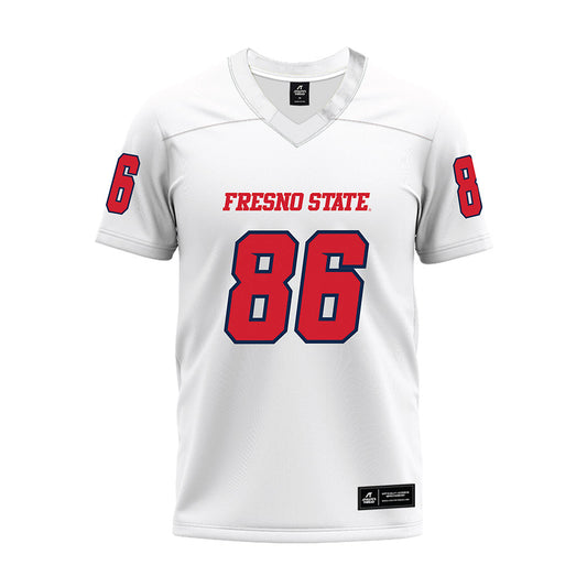 Fresno State - NCAA Football : Gavin Correia - White Premium Football Jersey-0