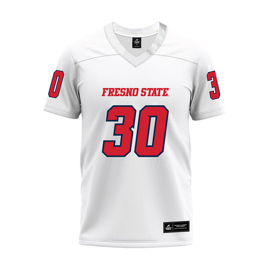 Fresno State - NCAA Football : Jonavon Darrington - White Premium Football Jersey-0