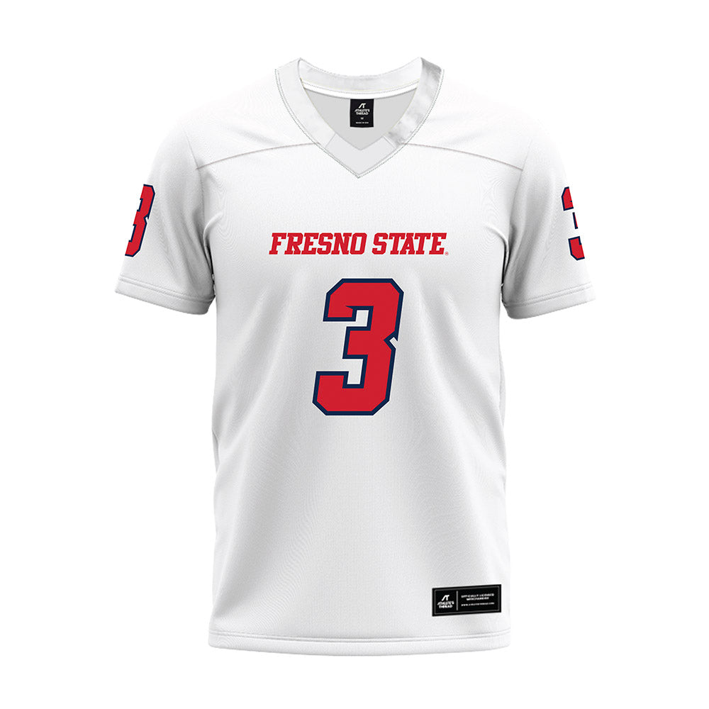 Fresno State - NCAA Football : Khristian Martin - White Premium Football Jersey-0