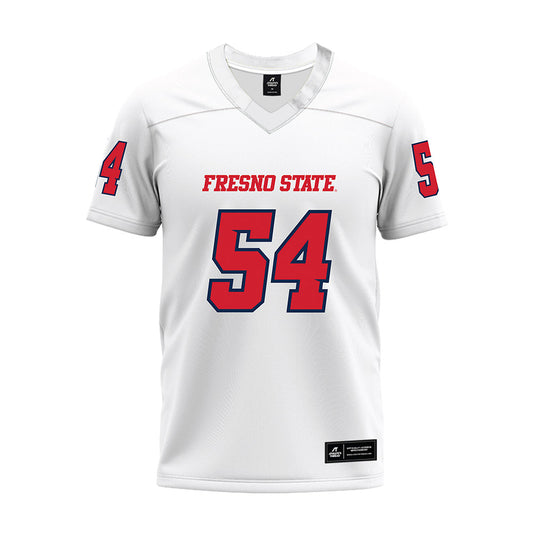 Fresno State - NCAA Football : Sione Noa - White Premium Football Jersey-0