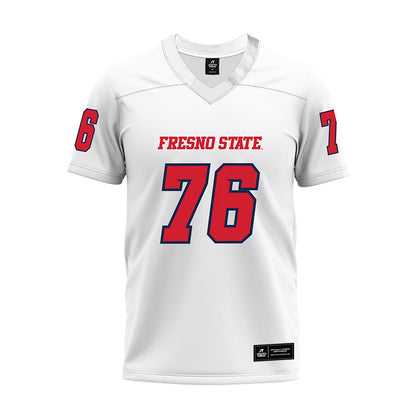 Fresno State - NCAA Football : Brayden Walton - White Premium Football Jersey-0