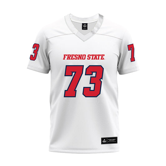 Fresno State - NCAA Football : Marsel Akins - White Premium Football Jersey