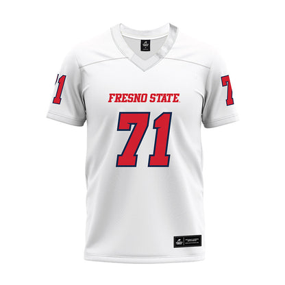 Fresno State - NCAA Football : Rolan Fullwood - White Premium Football Jersey-0