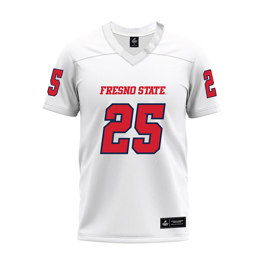 Fresno State - NCAA Football : Keynan Cotton - White Premium Football Jersey-0