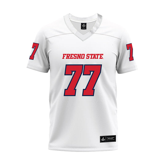 Fresno State - NCAA Football : Toreon Penright - White Premium Football Jersey-0