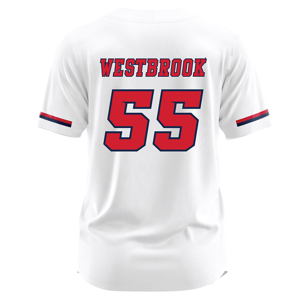 Fresno State - NCAA Softball : Tiara Westbrook - White Jersey-1