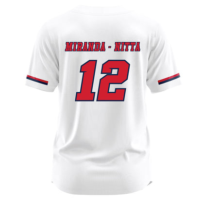 Fresno State - NCAA Softball : Kealani Miranda - Nitta - White Jersey-1