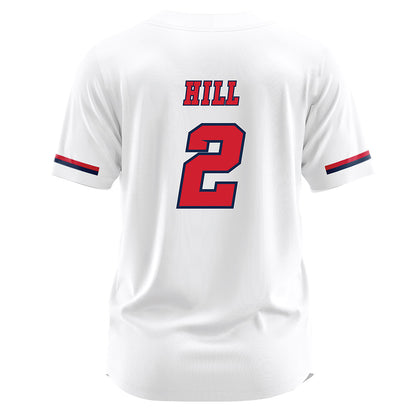 Fresno State - NCAA Softball : Olivia Hill - White Jersey-1