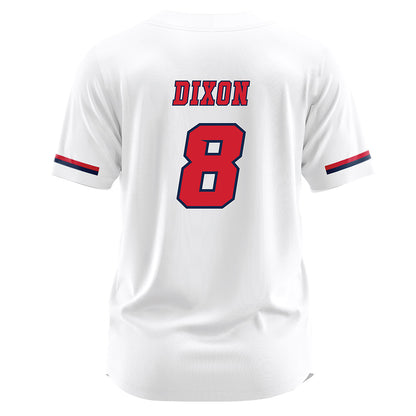 Fresno State - NCAA Softball : Leila Dixon - White Jersey-1