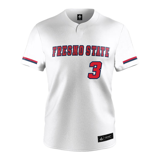 Fresno State - NCAA Softball : Natalie Elias - White Jersey