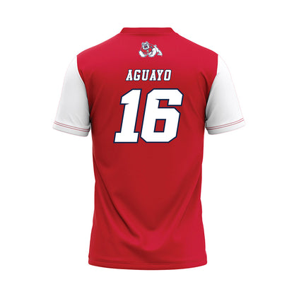 Fresno State - NCAA Softball : Arianna Aguayo - Red Baseball Jersey-1
