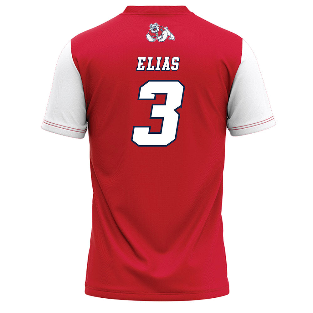 Fresno State - NCAA Softball : Natalie Elias - Red Baseball Jersey