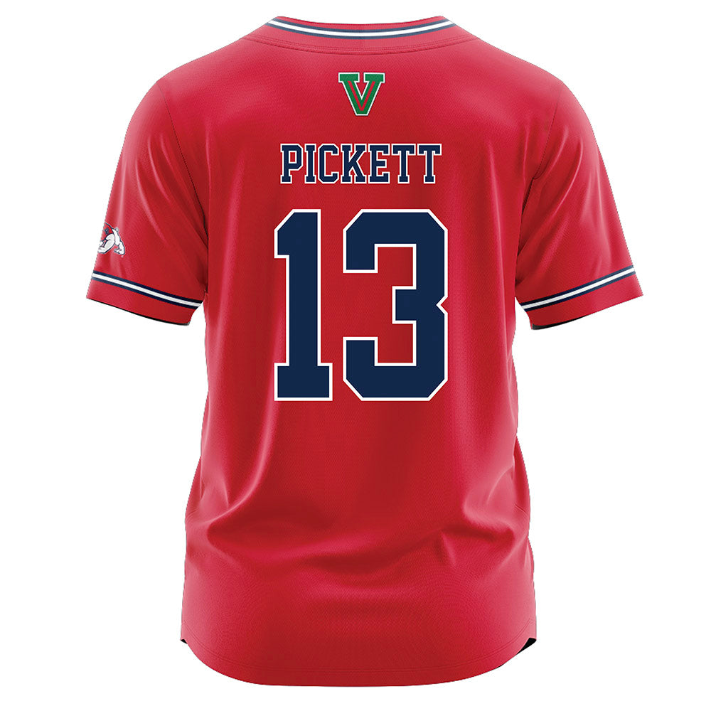 Fresno State - NCAA Baseball : Mikey Pickett - Red Jersey-1