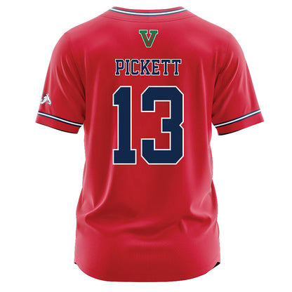 Fresno State - NCAA Baseball : Mikey Pickett - Red Jersey-1