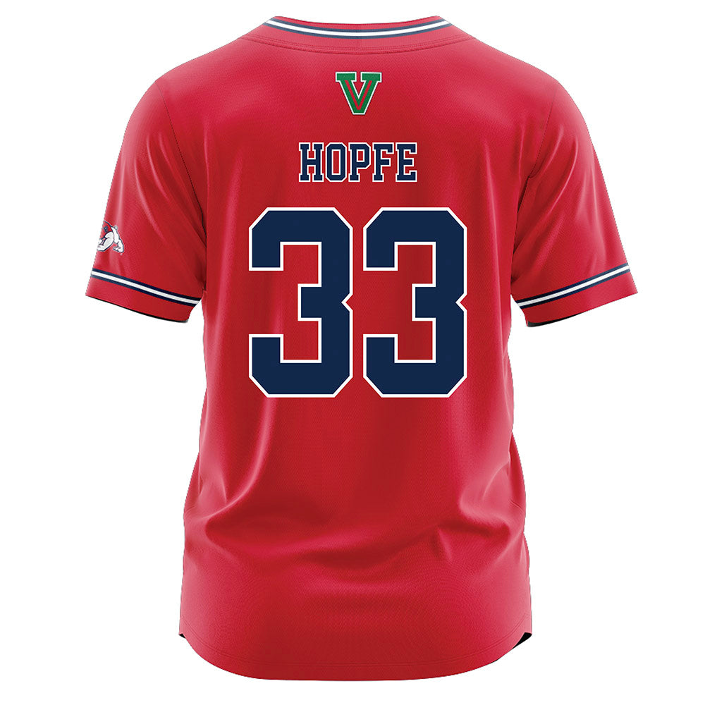 Fresno State - NCAA Baseball : Tommy Hopfe - Red Jersey