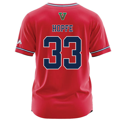 Fresno State - NCAA Baseball : Tommy Hopfe - Red Jersey