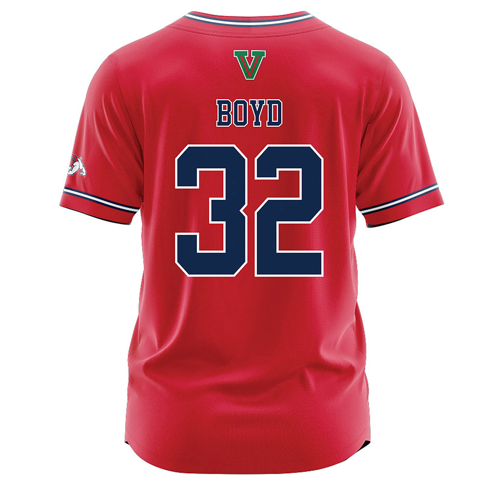 Fresno State - NCAA Baseball : Mikey Boyd - Red Jersey-1