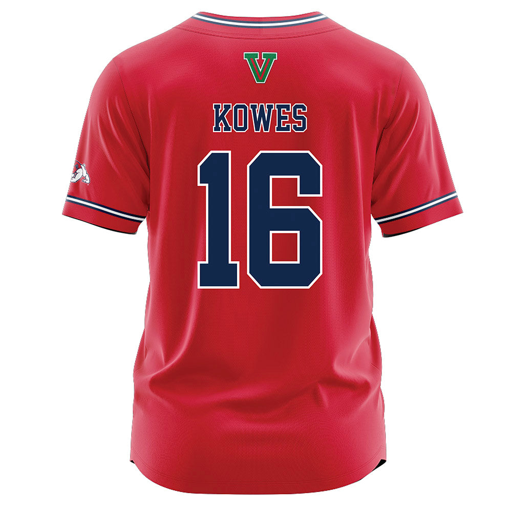 Fresno State - NCAA Baseball : Jacob Kowes - Red Jersey-1