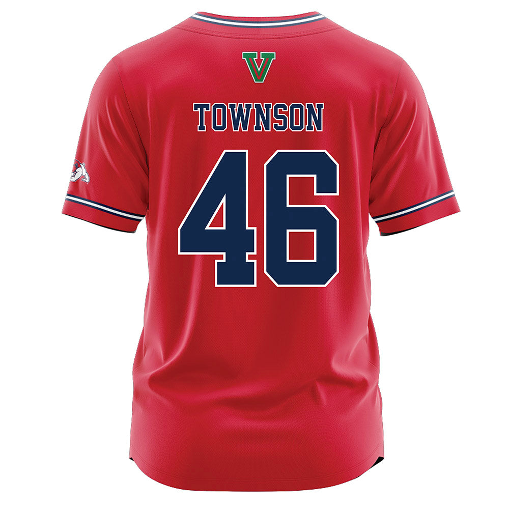 Fresno State - NCAA Baseball : Drew Townson - Red Jersey-1