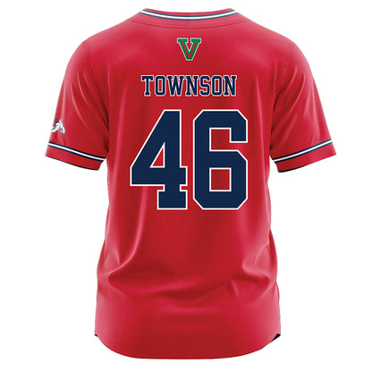 Fresno State - NCAA Baseball : Drew Townson - Red Jersey-1