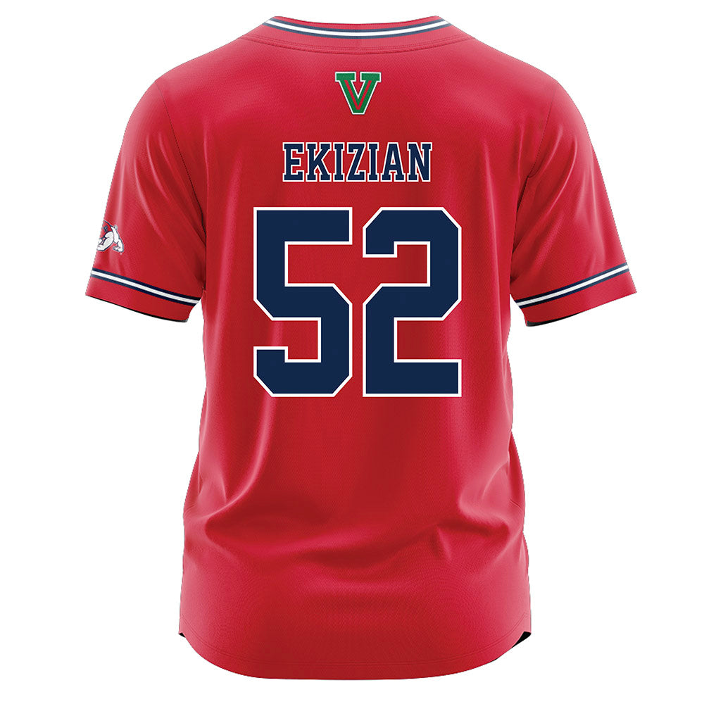 Fresno State - NCAA Baseball : Gavin Ekizian - Red Jersey-1