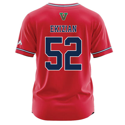 Fresno State - NCAA Baseball : Gavin Ekizian - Red Jersey-1
