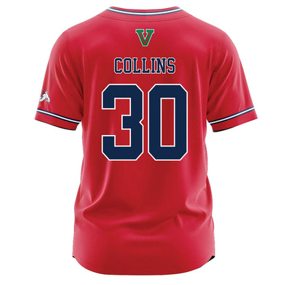 Fresno State - NCAA Baseball : Sky Collins - Red Jersey-1