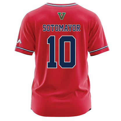 Fresno State - NCAA Baseball : Griffen Sotomayor - Red Jersey-1