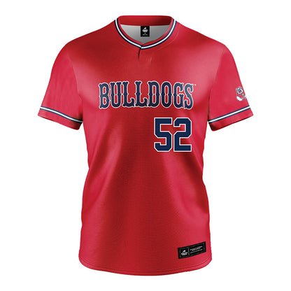 Fresno State - NCAA Baseball : Gavin Ekizian - Red Jersey-0