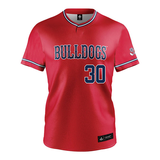 Fresno State - NCAA Baseball : Sky Collins - Red Jersey-0