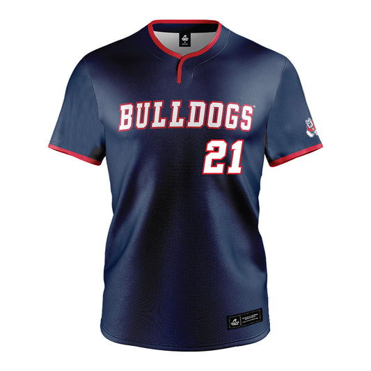 Fresno State - NCAA Baseball : Owen Faust - Navy Jersey-0