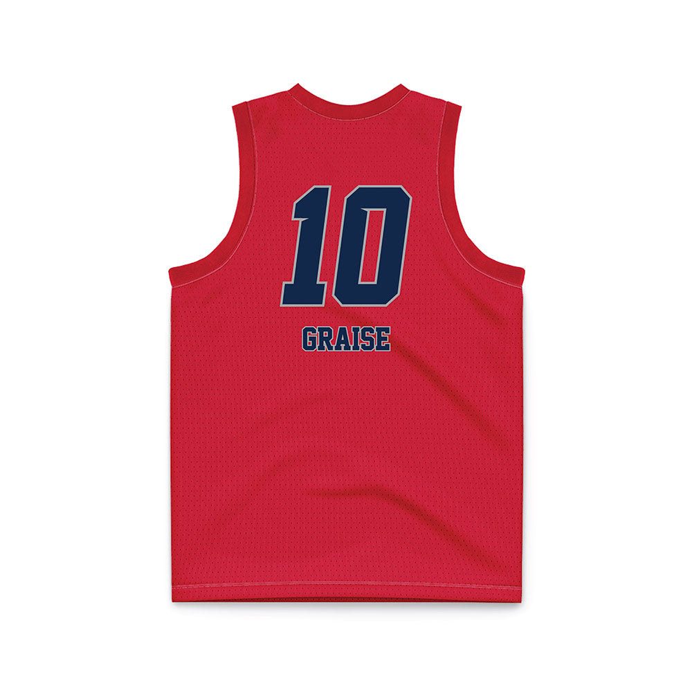 Fresno State - NCAA Women's Basketball : Alexiz Graise - Red Basketball Jersey-1