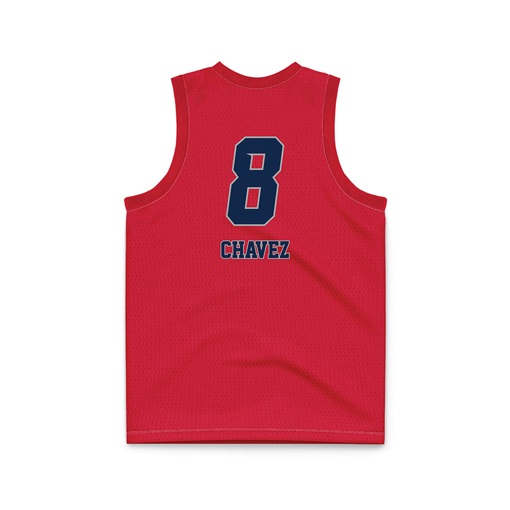 Fresno State - NCAA Women's Basketball : Morelia Chavez - Red Basketball Jersey-1