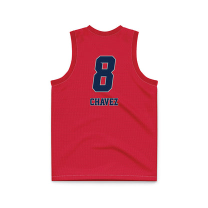 Fresno State - NCAA Women's Basketball : Morelia Chavez - Red Basketball Jersey-1