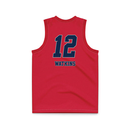 Fresno State - NCAA Women's Basketball : Avery Watkins - Red Basketball Jersey