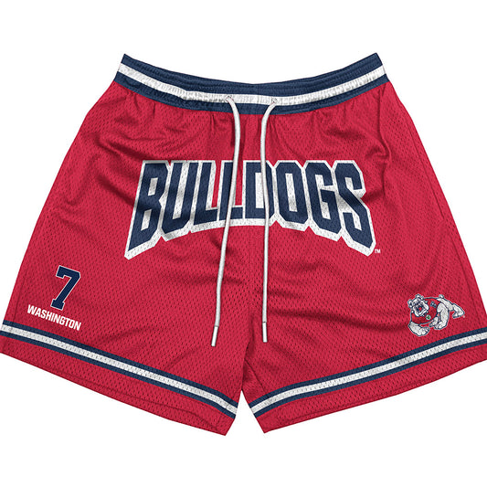 Fresno State - NCAA Women's Volleyball : Brooklyn Washington - Shorts-0