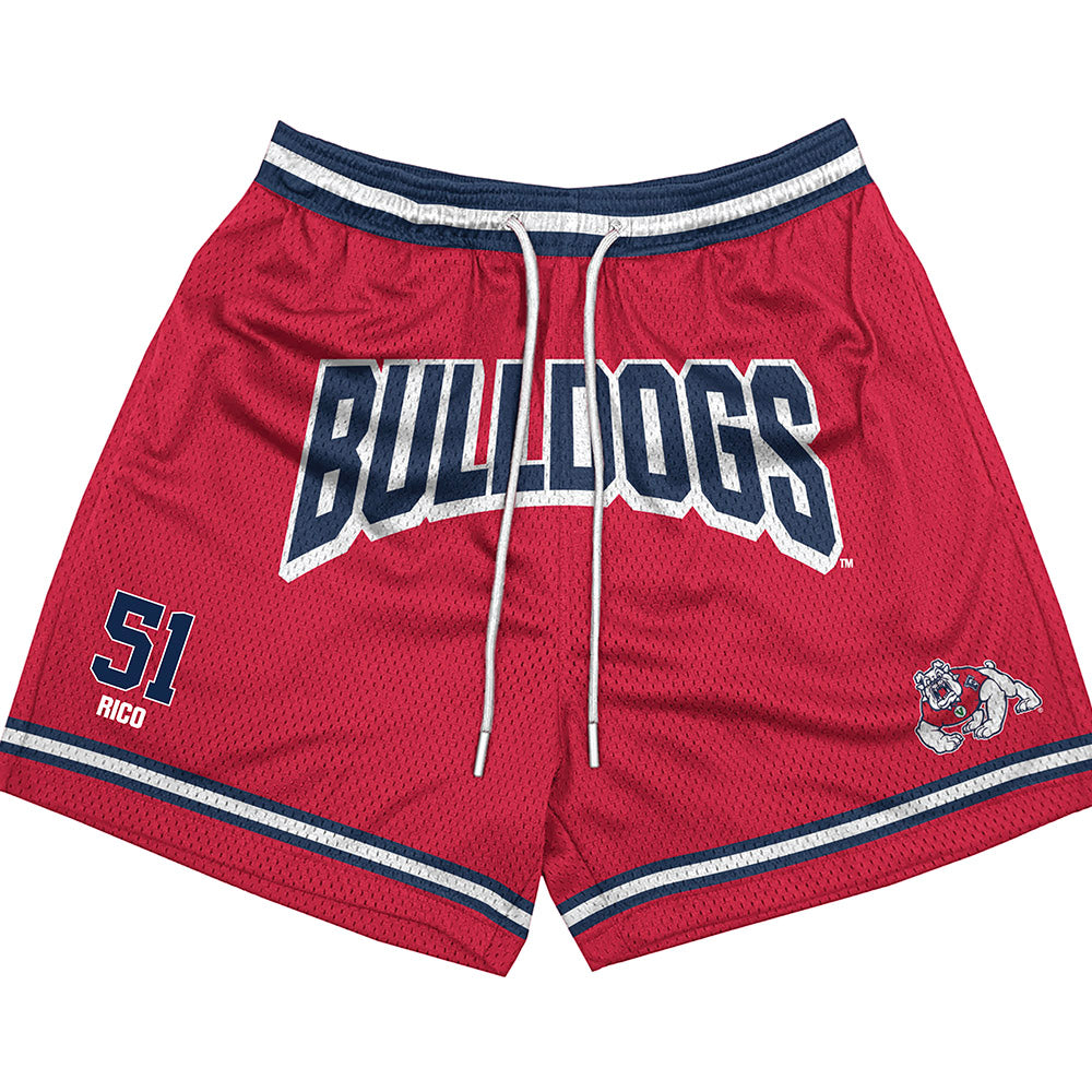 Fresno State - NCAA Baseball : Erik Rico - Shorts-0