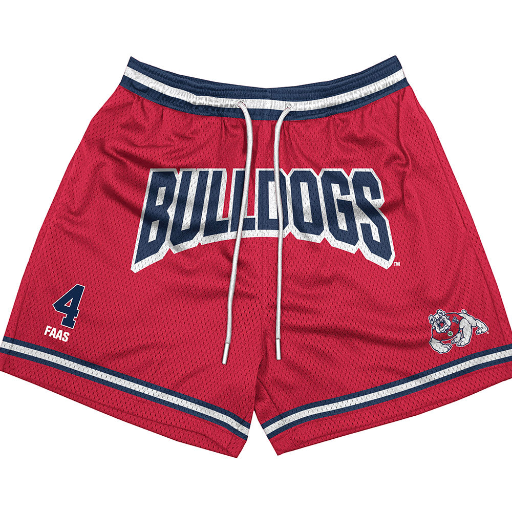 Fresno State - NCAA Men's Basketball : Cameron Faas - Shorts-0