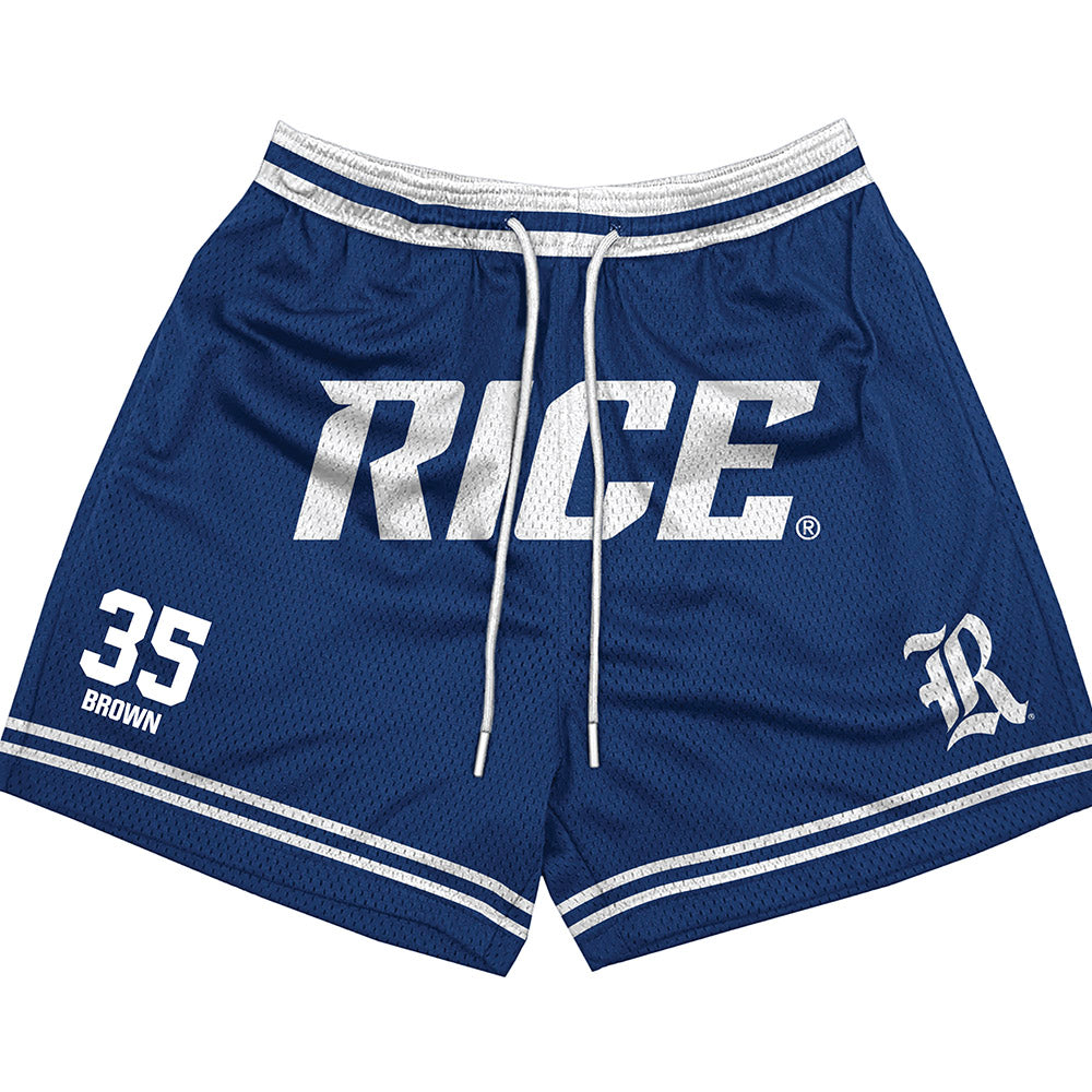Rice - NCAA Football : Elijah Brown - Shorts-0