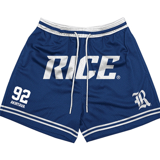 Rice - NCAA Football : Luca Akirtava - Shorts-0