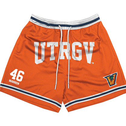 UTRGV - NCAA Football : Caleb Warren - Shorts-0