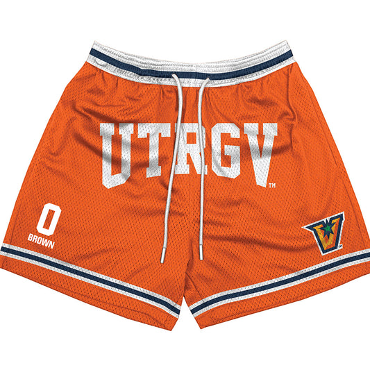 UTRGV - NCAA Men's Basketball : Tjohnn Brown - Shorts-0