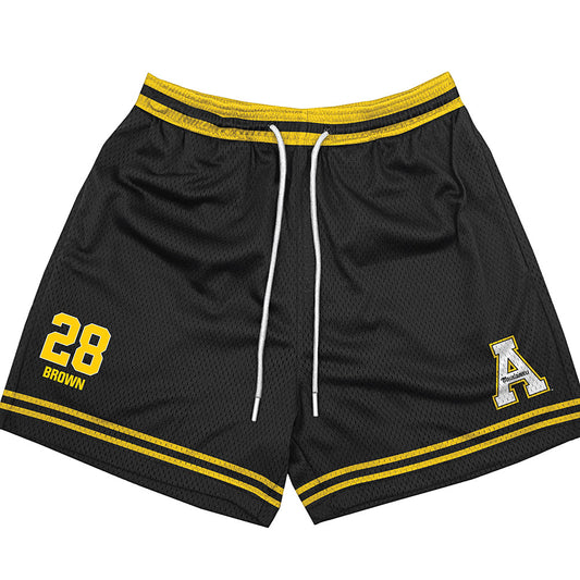 App State - NCAA Football : Cash Brown - Shorts-0