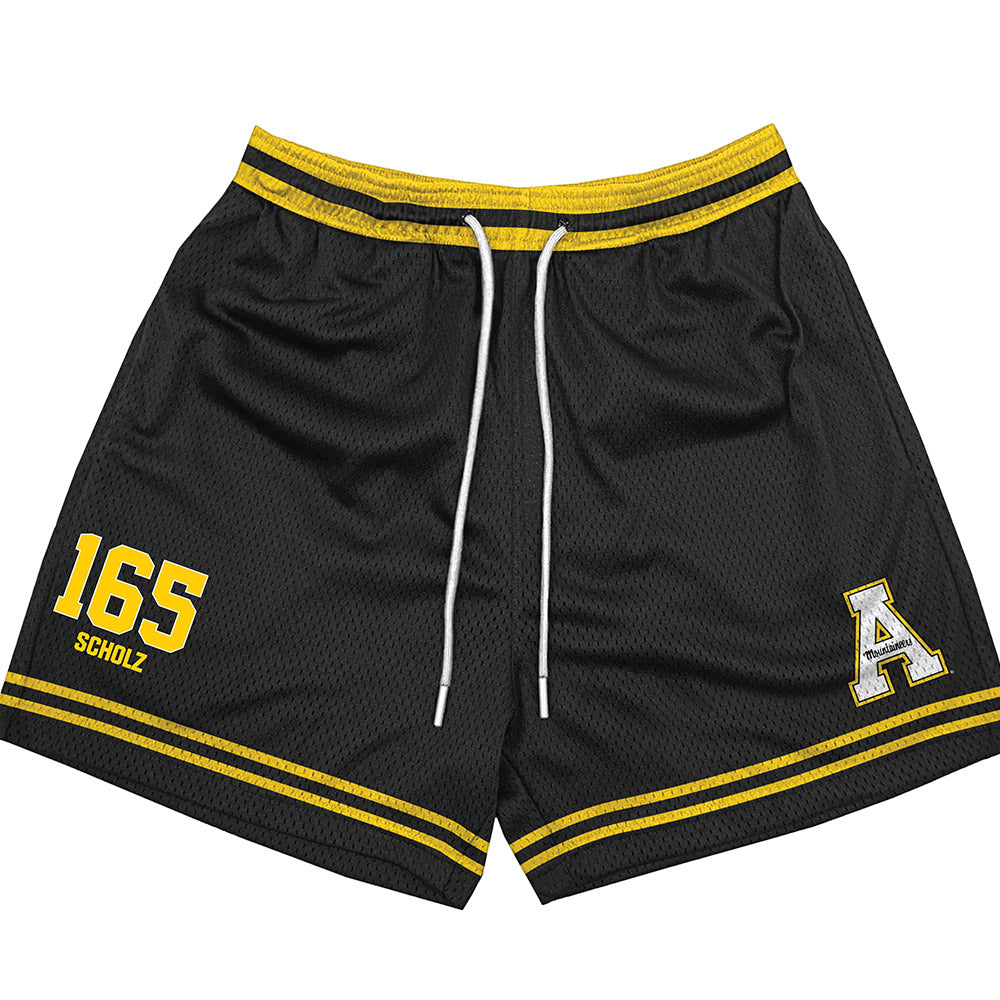App State - NCAA Wrestling : Luke Scholz - Shorts-0