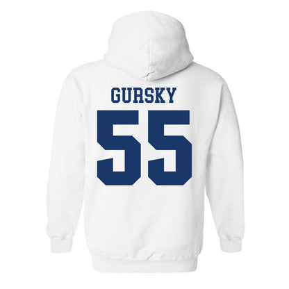 Francis Marion - NCAA Baseball : Cole Gursky - Classic Shersey Hooded Sweatshirt-1