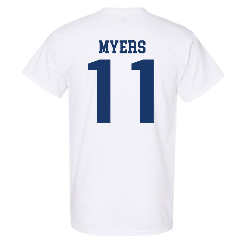 Francis Marion - NCAA Women's Basketball : Tyra Myers - Classic Shersey T-Shirt-1