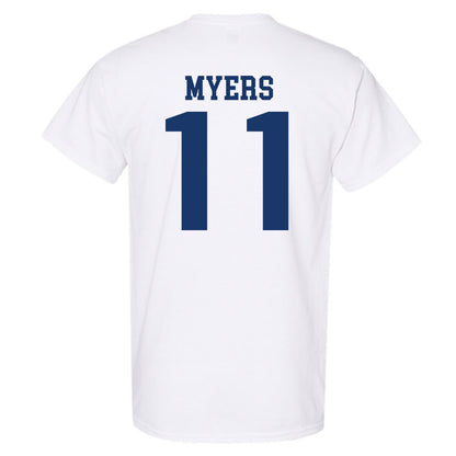 Francis Marion - NCAA Women's Basketball : Tyra Myers - Classic Shersey T-Shirt-1