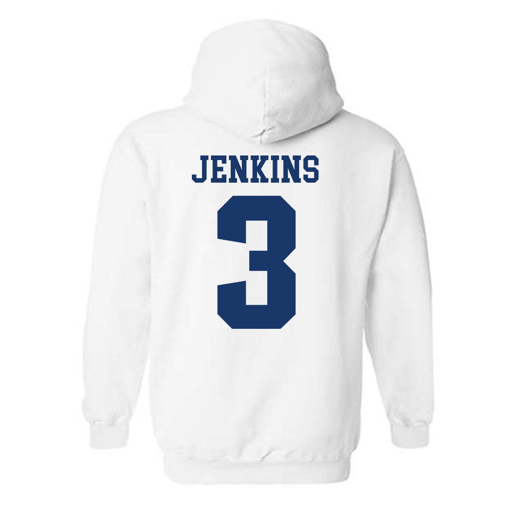 Francis Marion - NCAA Men's Basketball : John-Michael Jenkins - Classic Shersey Hooded Sweatshirt-1